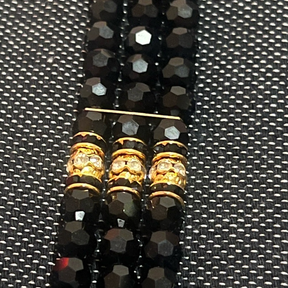 Vintage Black and Gold chocker.